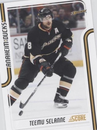 2011-12 Score - Teemu Selanne #41