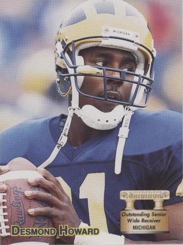 1992 Gridiron Desmond Howard #105B