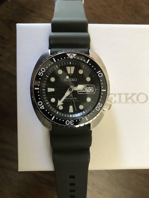Pre-owned Seiko Automatic Prospex King Turtle Divers Watch Srpe05 (fedex 2 Day Ship)