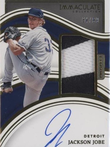 2023 Panini Immaculate Collection - Jackson Jobe #43