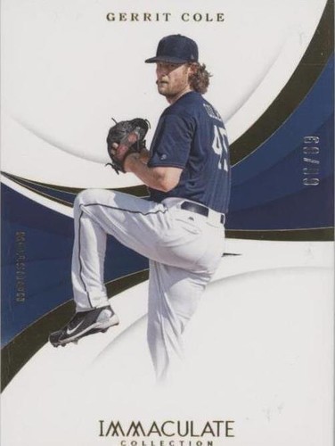2018 Panini Immaculate Collection - Gerrit Cole #144