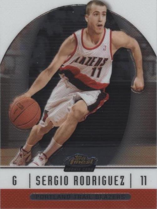 2006-07 Topps Finest - Sergio Rodriguez #53