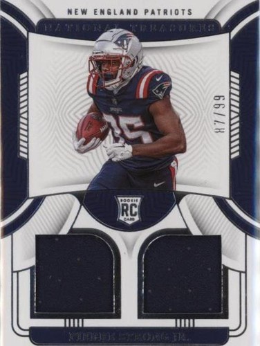 2022 Panini National Treasures Pierre Strong Jr. #RDM-PST