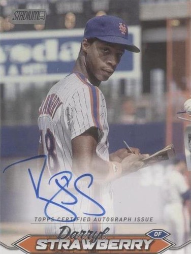 2024 Topps Stadium Club - Darryl Strawberry #SCBA-DSW