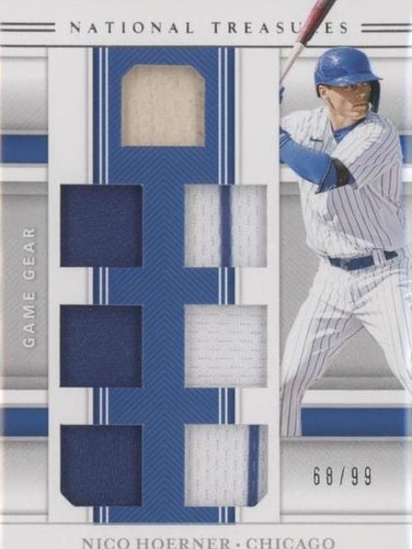 2020 Panini National Treasures - Nico Hoerner #GGMS-NH