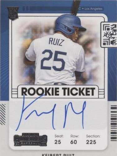 2021 Panini Contenders - Keibert Ruiz #122