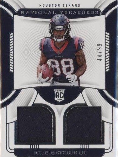2022 Panini National Treasures John Metchie III #RDM-JME