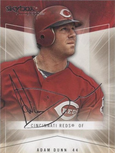 2005 Skybox Autographics - Adam Dunn #16