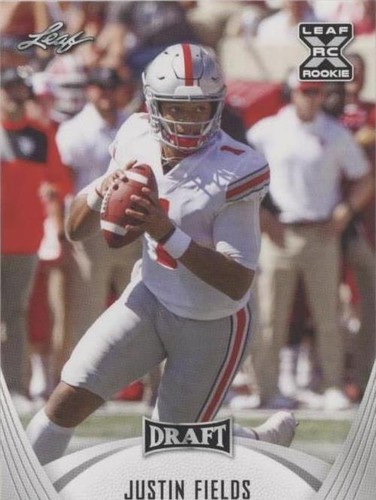2021 Leaf Draft Justin Fields #02
