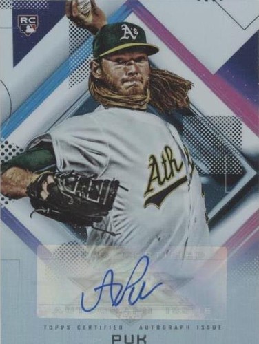 2020 Topps Fire - A.J. Puk #FA-AP