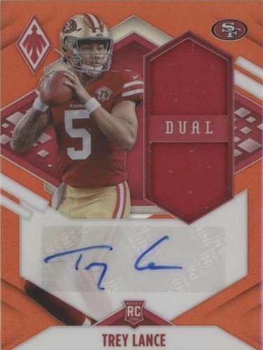 2021 Panini Phoenix Trey Lance #RAD-TLA