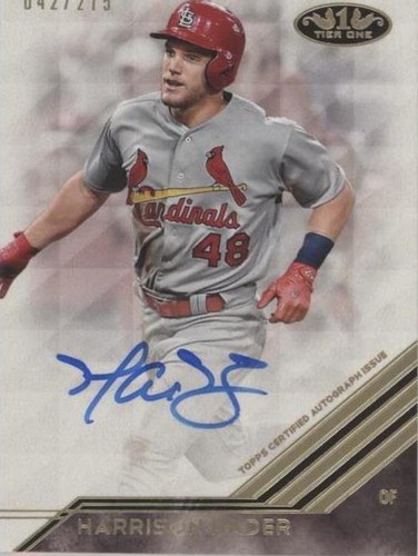 2018 Topps Tier One - Harrison Bader #BA-HB