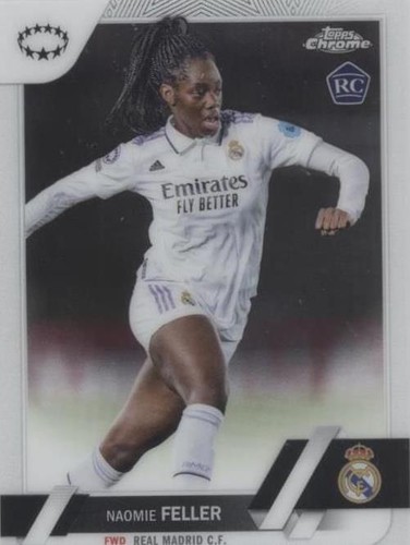 2022-23 Topps Chrome UEFA Women's Champions League Naomie Feller #68
