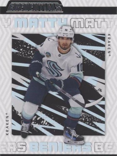 2023-24 Upper Deck Credentials - Matty Beniers #74