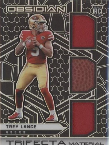 2021 Panini Obsidian Trey Lance #TM-TRL