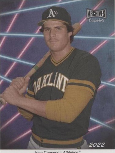 2022 Topps Archives Snapshots - Jose Canseco #PD-25
