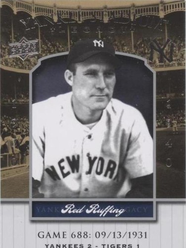 2008 Upper Deck - Red Ruffing #YSL688