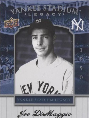 2008 Upper Deck Yankee Stadium Legacy Stadium Box Set - Joe DiMaggio #22