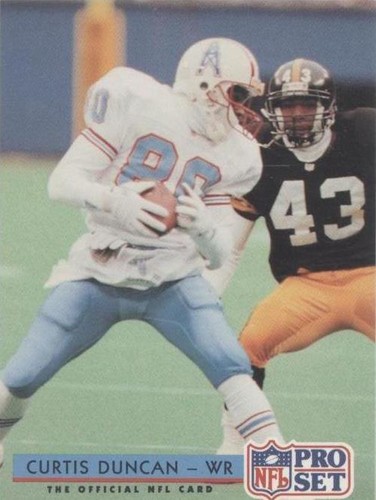 1992 Pro Set Curtis Duncan #183