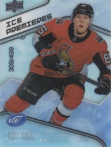 2019-20 Upper Deck Ice - Vitalii Abramov #90
