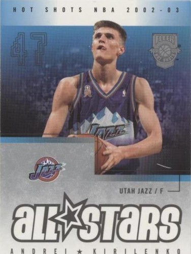 2002-03 Fleer Hot Shots - Andrei Kirilenko #131