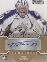 2015-16 Leaf In the Game Heroes & Prospects - Troy Timpano #PS-TT1