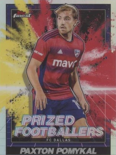 2022 Topps Finest MLS Paxton Pomykal #PFF-9