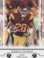 2008 Prestige Terrell Thomas #195