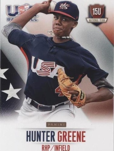 2014 Panini USA Baseball Box Set - Hunter Greene #49