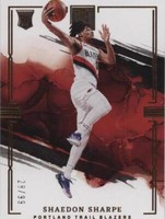 2022-23 Panini Impeccable - Shaedon Sharpe #15