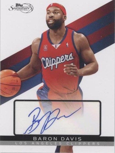 2008-09 Topps Signature - Baron Davis #TSA-BD