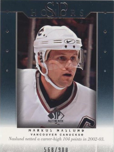 2003-04 SP Authentic - Markus Naslund #H29