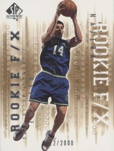 2000-01 SP Authentic - Eduardo Najera #121