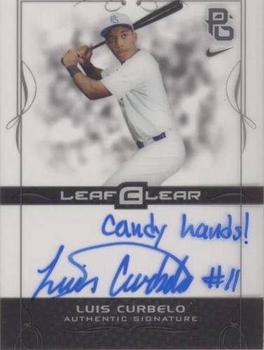 2015 Leaf Ultimate Draft - Luis Curbelo #BA-LC1