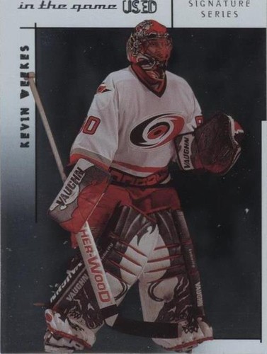 2003-04 In the Game-Used Signature Series - Kevin Weekes #82