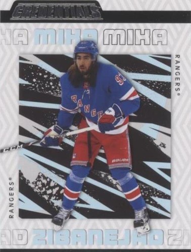2023-24 Upper Deck Credentials - Mika Zibanejad #60