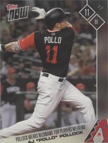 2017 Topps Now - A.J. Pollock #PW-5