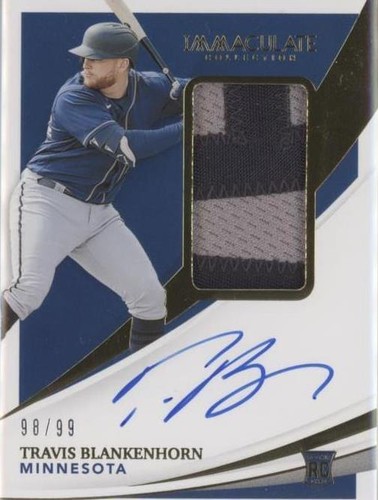 2021 Panini Immaculate Collection - Travis Blankenhorn #153