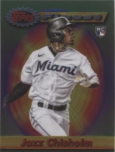 2021 Topps Finest Flashbacks - Jazz Chisholm #160