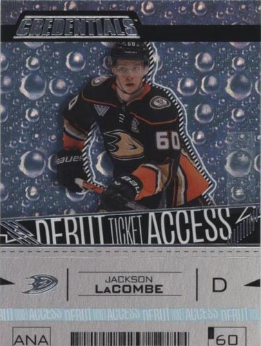 2023-24 Upper Deck Credentials - Jackson Lacombe #165