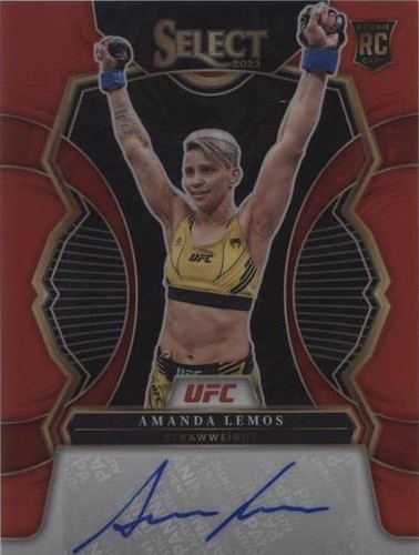 2023 Panini Select UFC - Amanda Lemos #RS-ALM