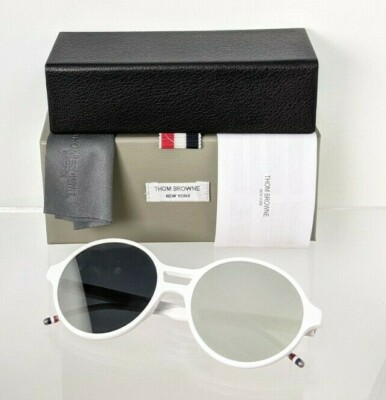 Pre-owned Dita Brand Authentic Thom Browne Sunglasses Tb 409-58-03 White Tbs409 Frame In Blue