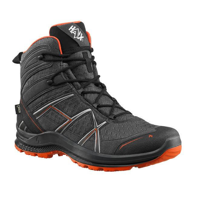 HAIX HAIX FREIZEITSCHUH BLACK EAGLE ADVENTURE 2.2 GTX MID GRAPHITE-ORANGE GR. 39 - 47