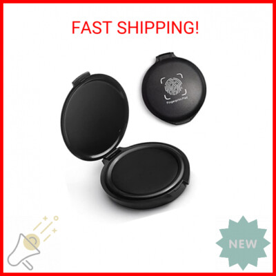 1 Pack Thumbprint Fingerprint Ink Pad Stamp Pad for Notary Supplies Identificati
