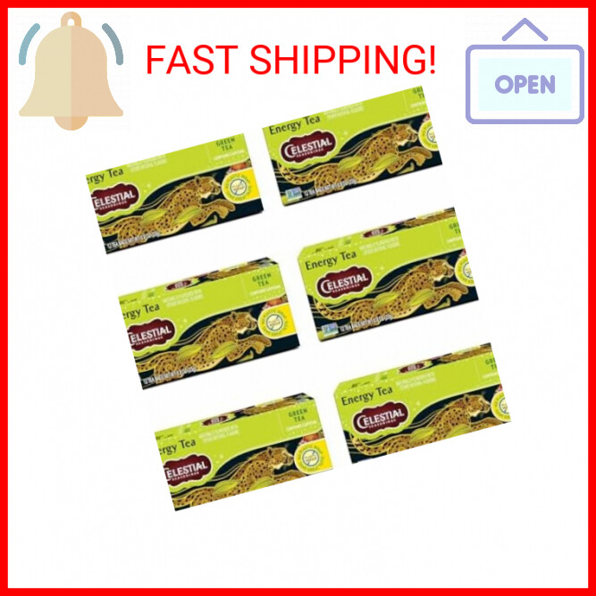 , Caffeinated, 12 Tea Bags Box, (pack Of 6)