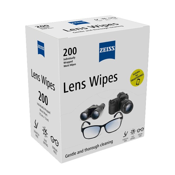 200 Wipes Zeiss Lens Cleaning Optical Glasses Camera Iphone Mobile