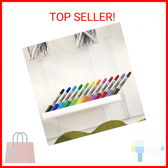 SHARPIE Brush Twin Permanent Markers, Brush Tip Marker and Ultra Fine Tip Marker
