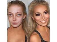 Hair style and makeup