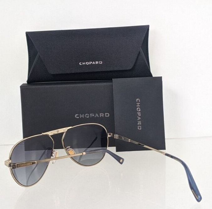 Pre-owned Chopard Brand Authentic  Sunglasses Schf 80 08ff Italian Frame Schf80 In Blue