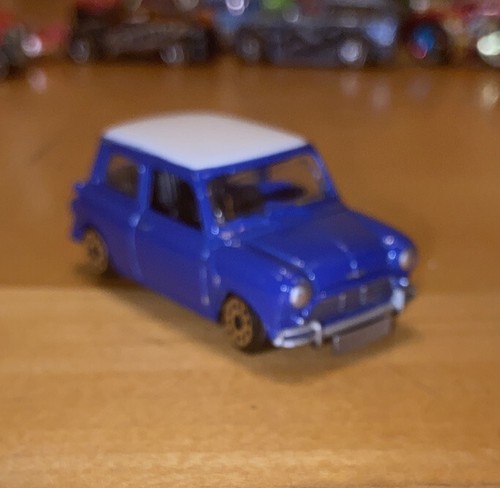 Vintage Motor Max Mini Cooper #6017 Rare Blue Original w